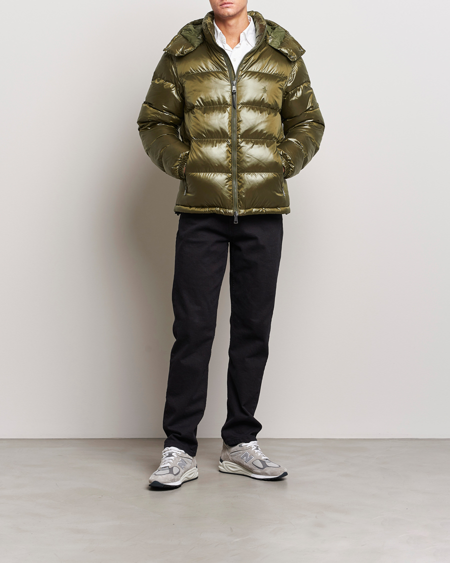 Heren | Jassen | Polo Ralph Lauren | Flint Glossy Down Jacket Defender Green