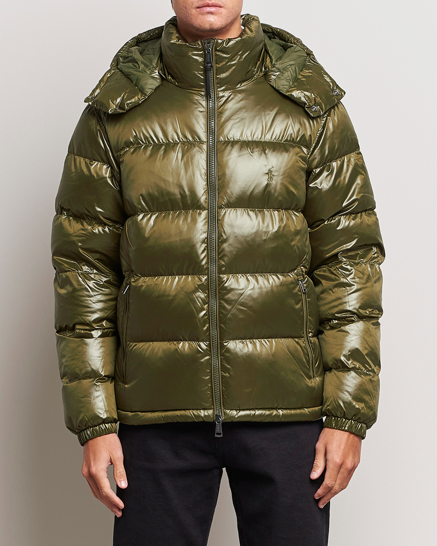 Heren | Jassen | Polo Ralph Lauren | Flint Glossy Down Jacket Defender Green