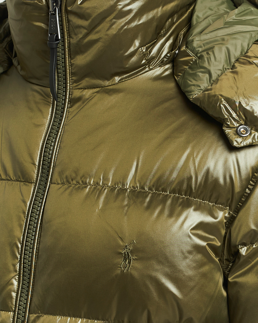 Heren | Jassen | Polo Ralph Lauren | Flint Glossy Down Jacket Defender Green