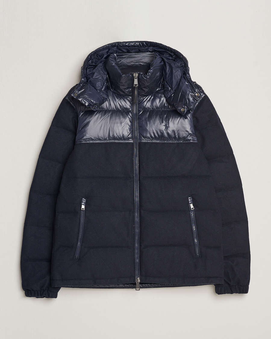 Heren | Jassen | Polo Ralph Lauren | Flint Wool Down Jacket Collection Navy