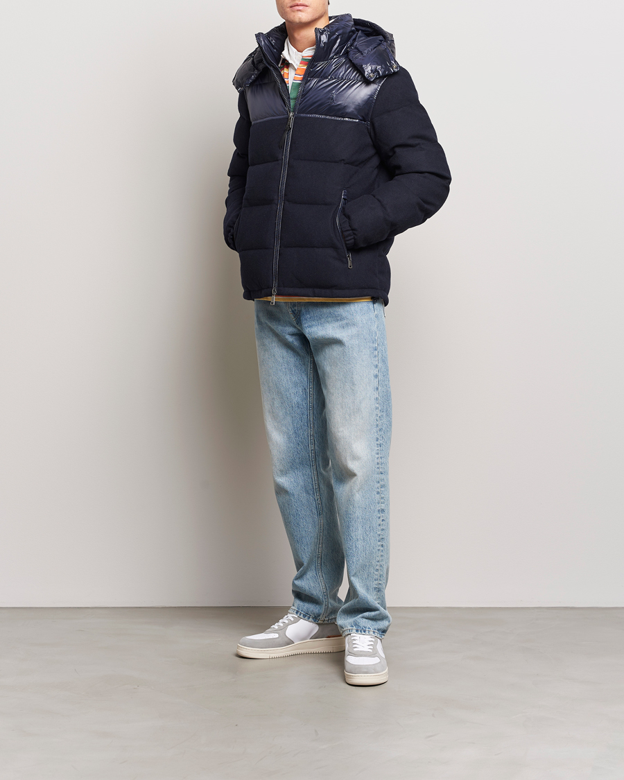Heren | Jassen | Polo Ralph Lauren | Flint Wool Down Jacket Collection Navy