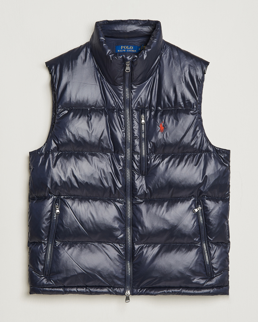 Heren | Jassen | Polo Ralph Lauren | El Cap High Gloss Down Vest Collection Navy