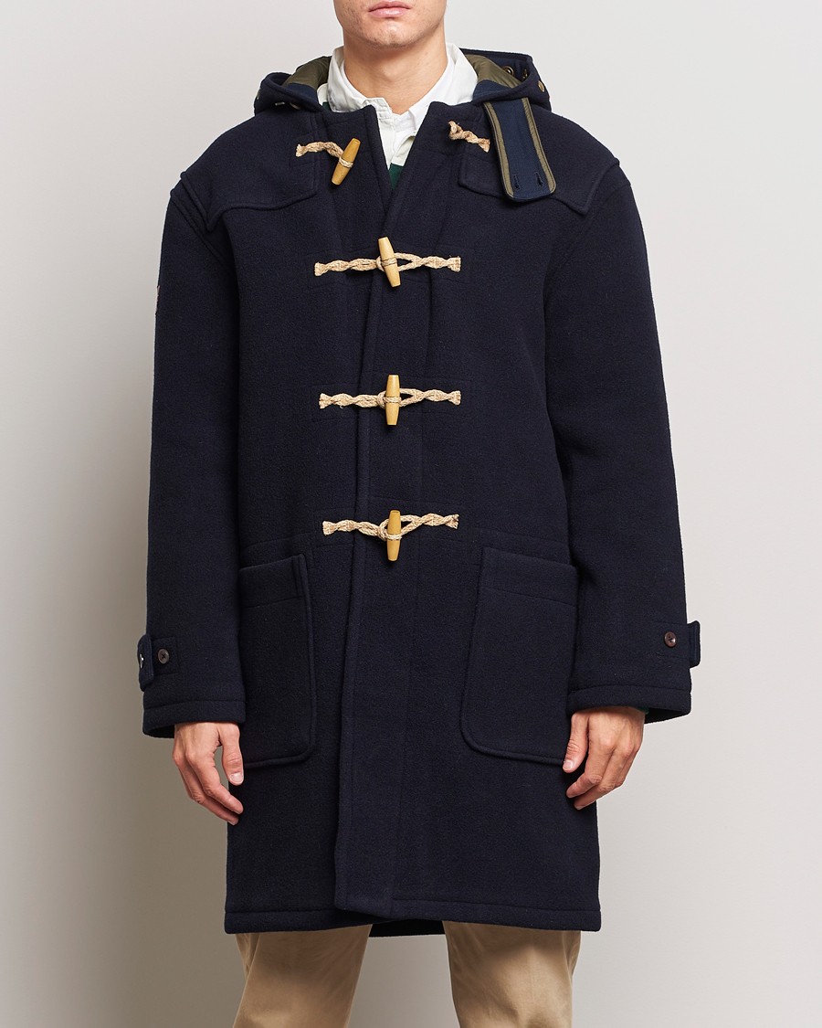 Heren | Jassen | Polo Ralph Lauren | Wool Doublefaced Duffle Coat Navy