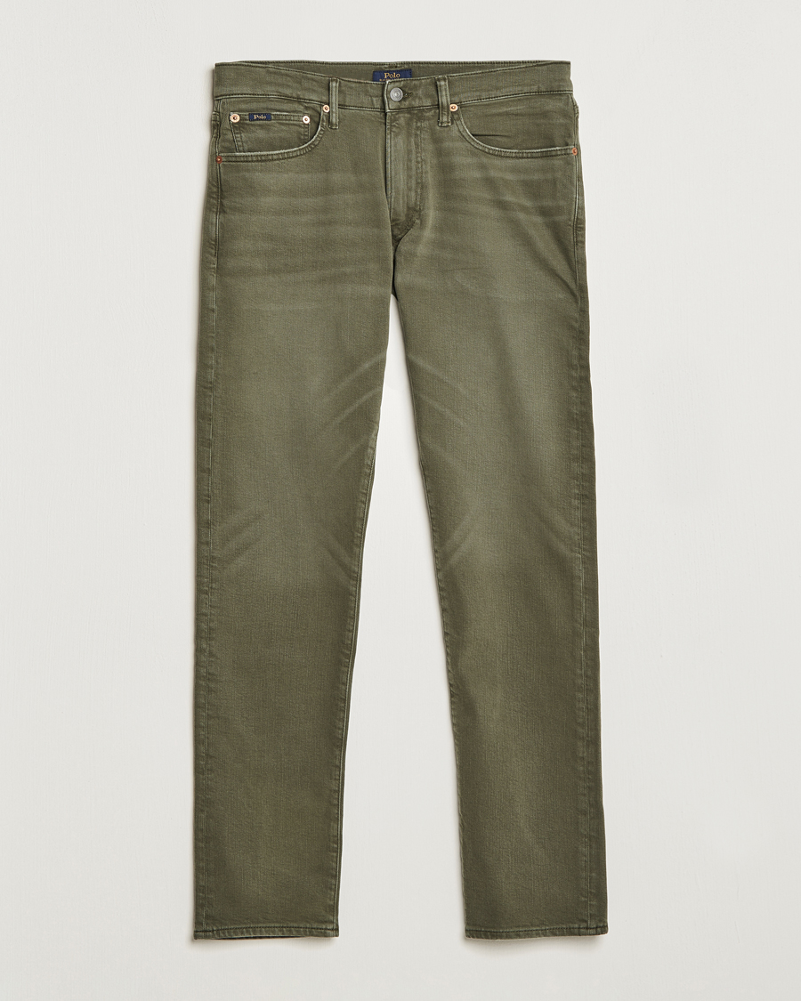 Heren | Broeken | Polo Ralph Lauren | Sullivan Slim Fit Stretch 5-Pocket Pants Green
