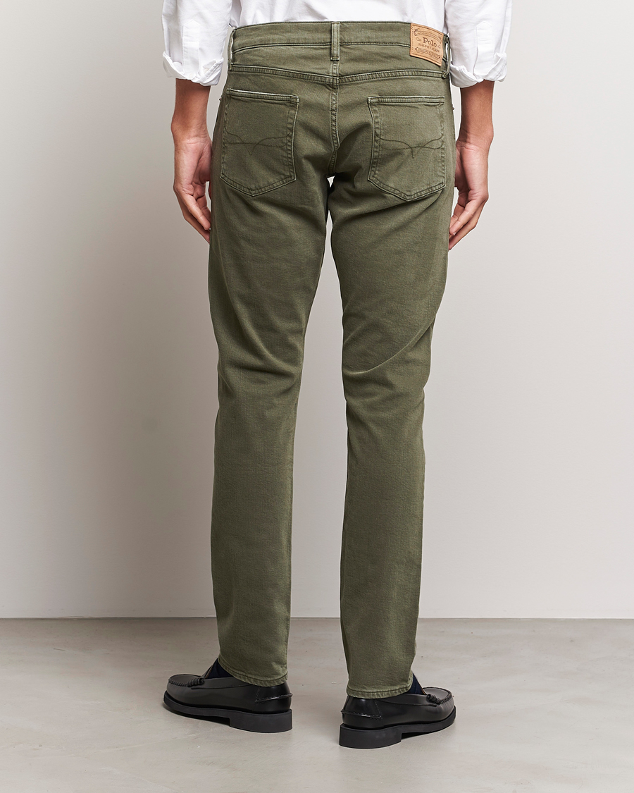 Heren | Broeken | Polo Ralph Lauren | Sullivan Slim Fit Stretch 5-Pocket Pants Green