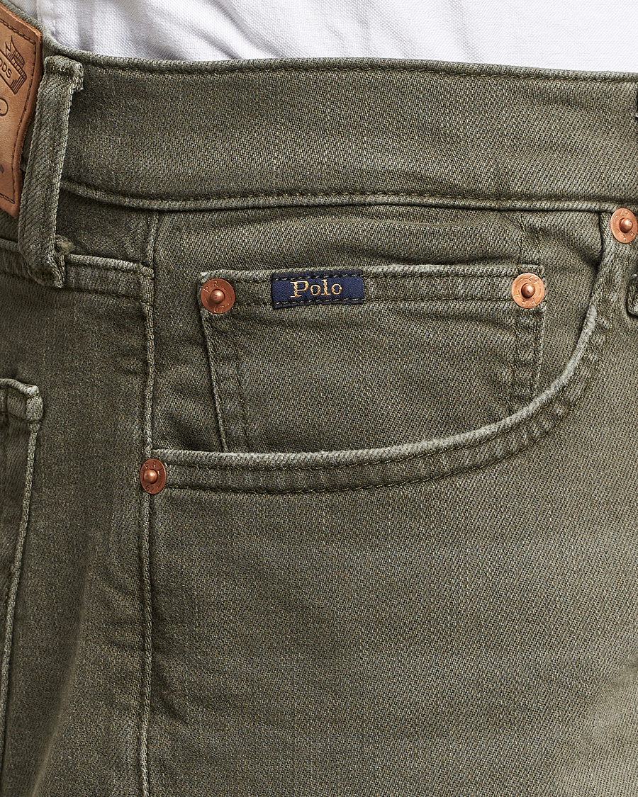 Heren | Broeken | Polo Ralph Lauren | Sullivan Slim Fit Stretch 5-Pocket Pants Green
