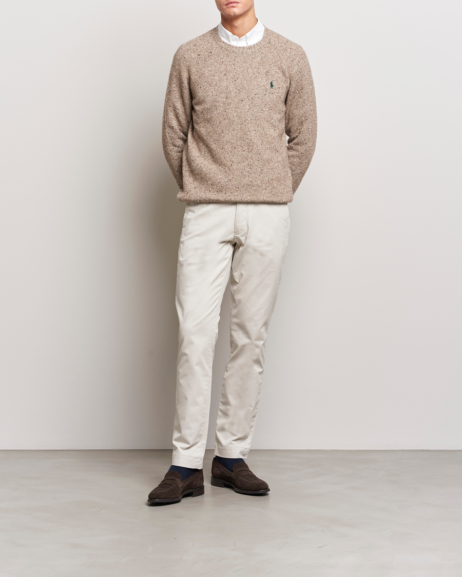 Heren | Broeken | Polo Ralph Lauren | Slim Fit Stretch Chinos Dove Grey