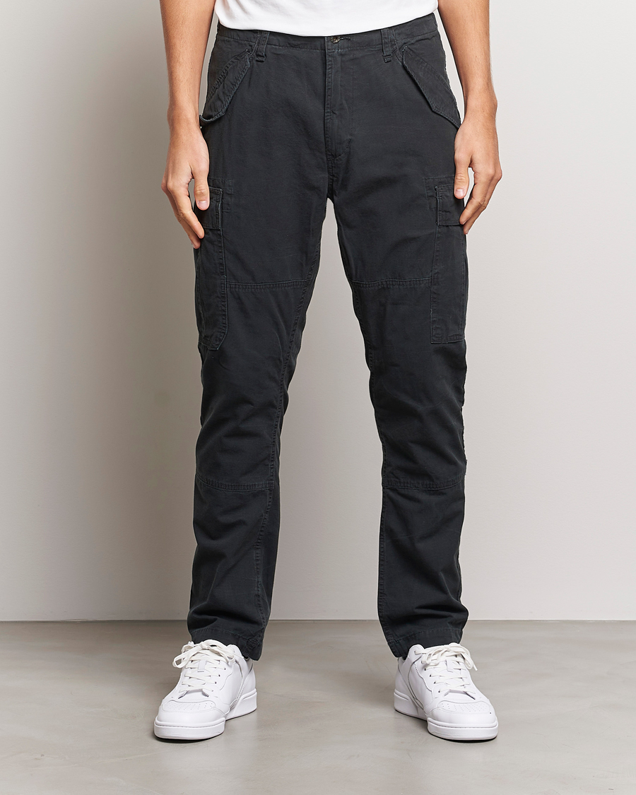 Heren | Broeken | Polo Ralph Lauren | Slub Canvas Cargo Pants Black