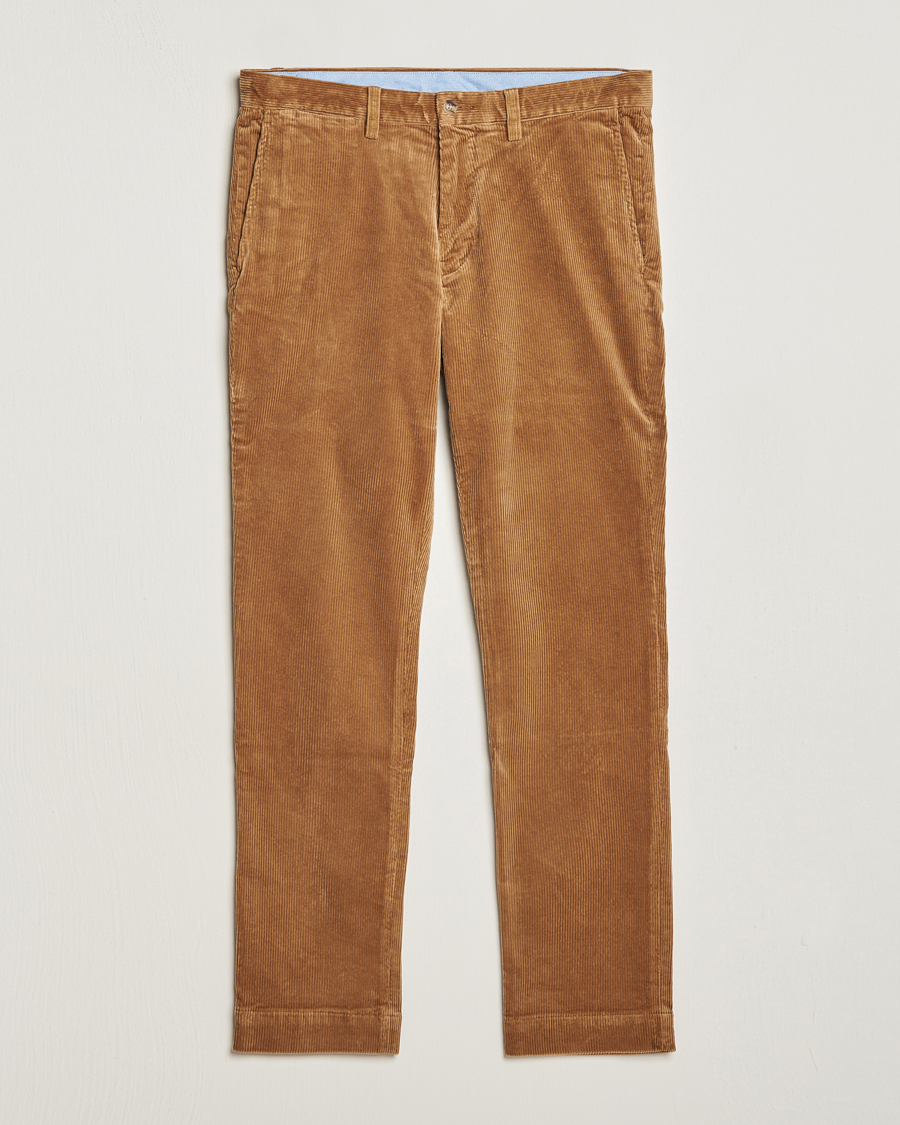 Heren | Broeken | Polo Ralph Lauren | Bedford Slim Fit Corduroy Trousers Golden Brown