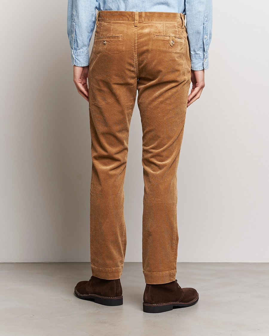 Heren | Broeken | Polo Ralph Lauren | Bedford Slim Fit Corduroy Trousers Golden Brown