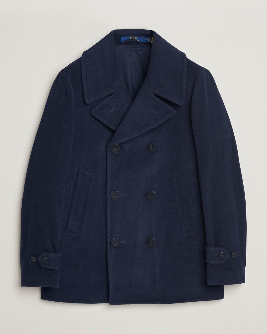 Heren | Jassen | Polo Ralph Lauren | Wool Peacoat Navy