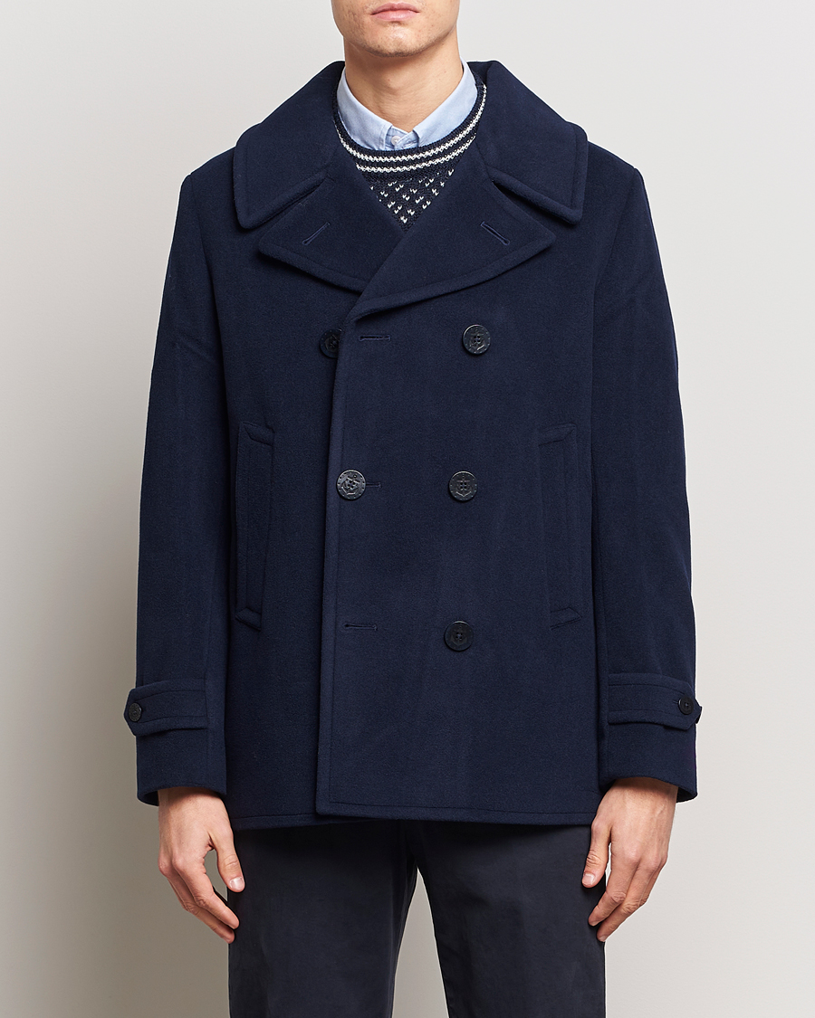 Heren | Jassen | Polo Ralph Lauren | Wool Peacoat Navy