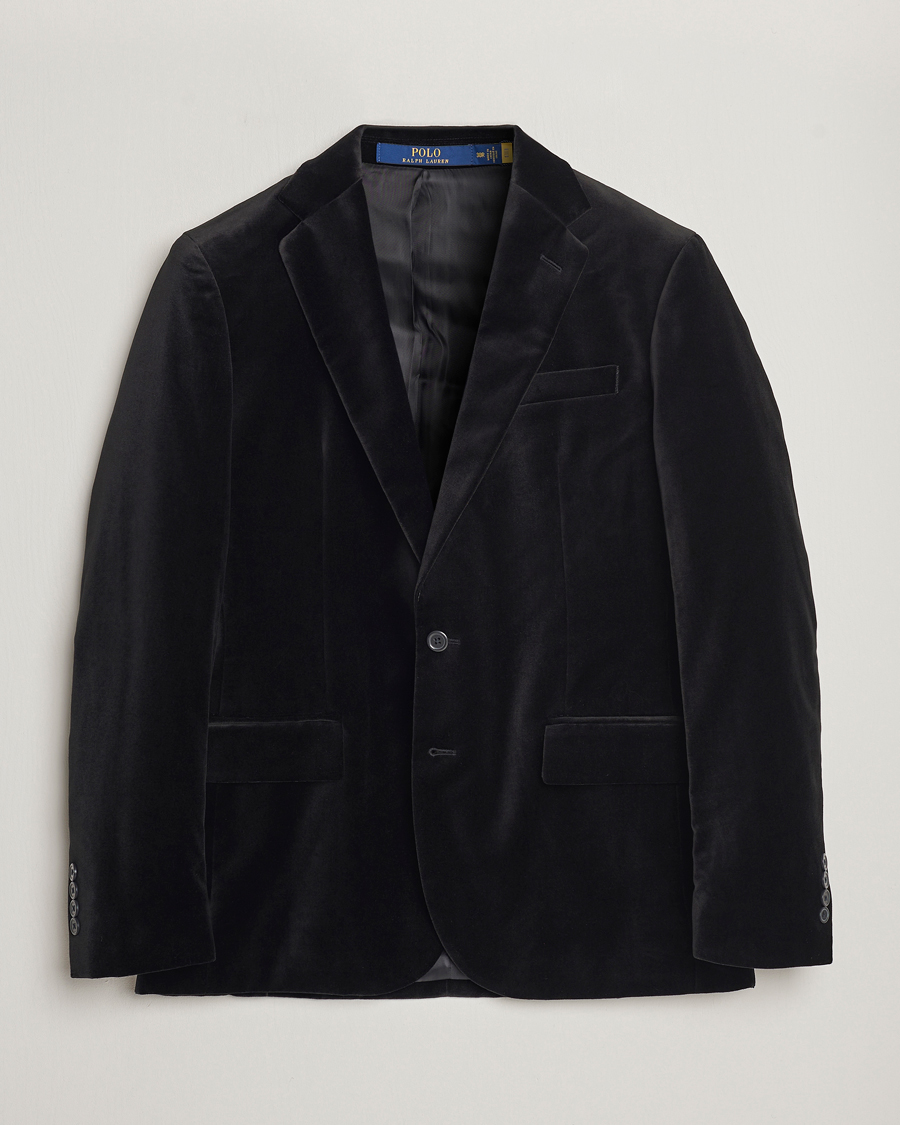Heren | Blazers | Polo Ralph Lauren | Velvet Sportcoat Black