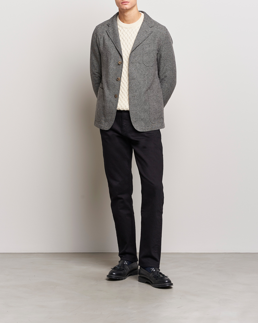 Heren | Blazers | Polo Ralph Lauren | Classic Herringbone Sportcoat Black/Cream