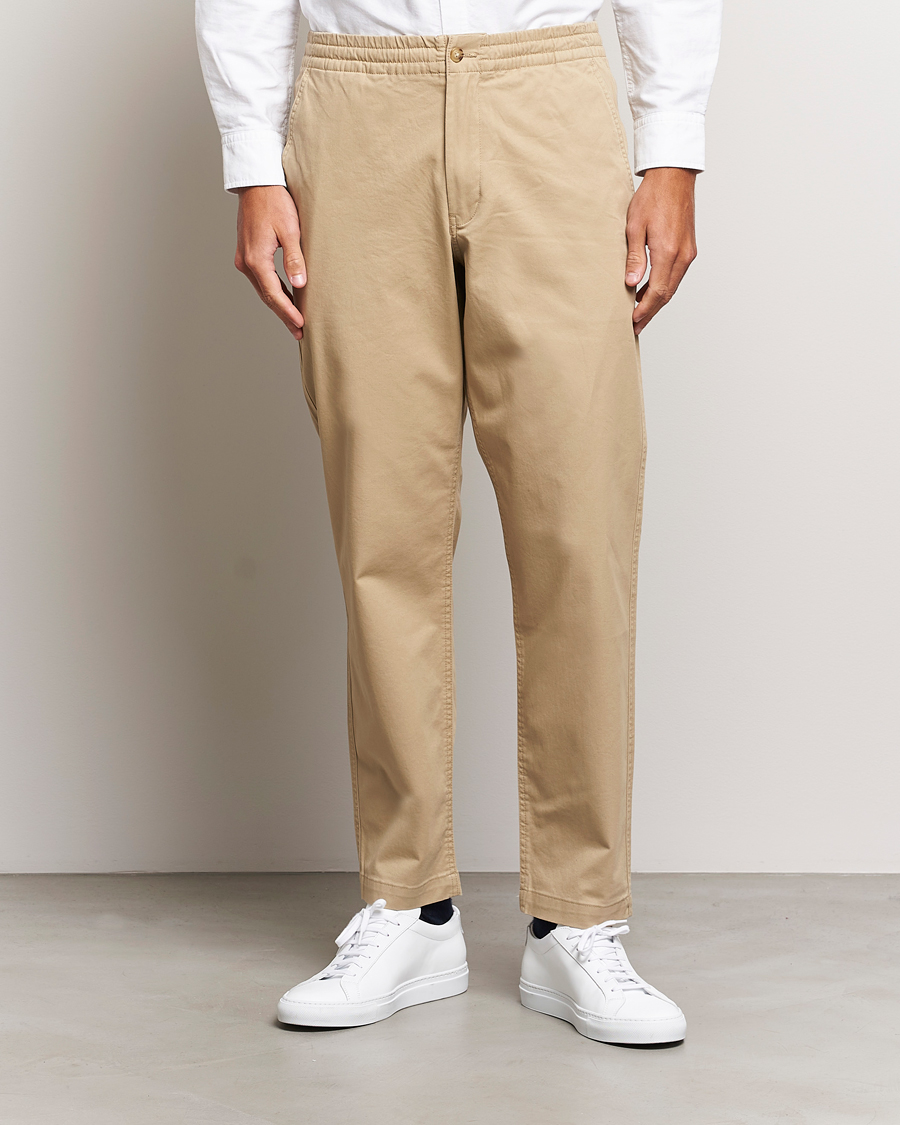 Heren | Broeken | Polo Ralph Lauren | Prepster Stretch Drawstring Trousers Classic Khaki