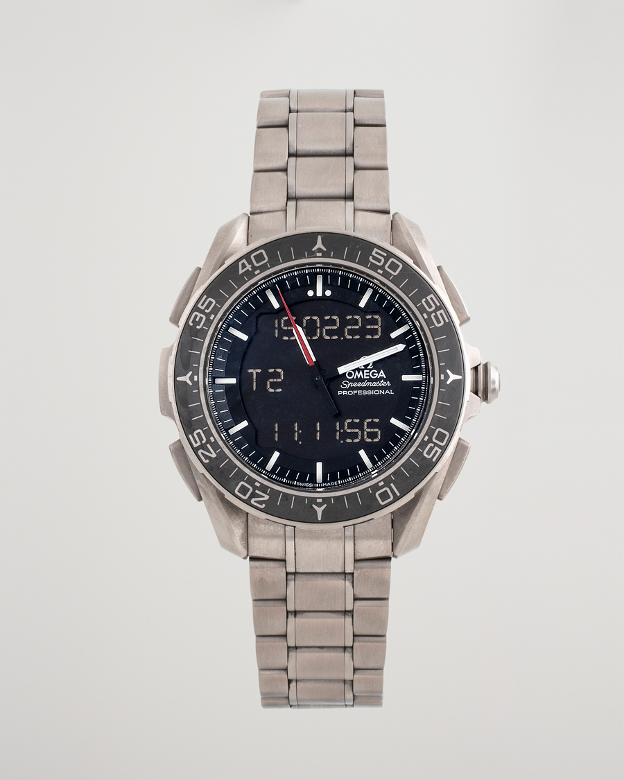 Heren | Omega Pre-Owned Speedmaster Skywalker X-33 Titan Black Steel Black | Omega Pre-Owned | Speedmaster Skywalker X-33 Titan Black Steel Black