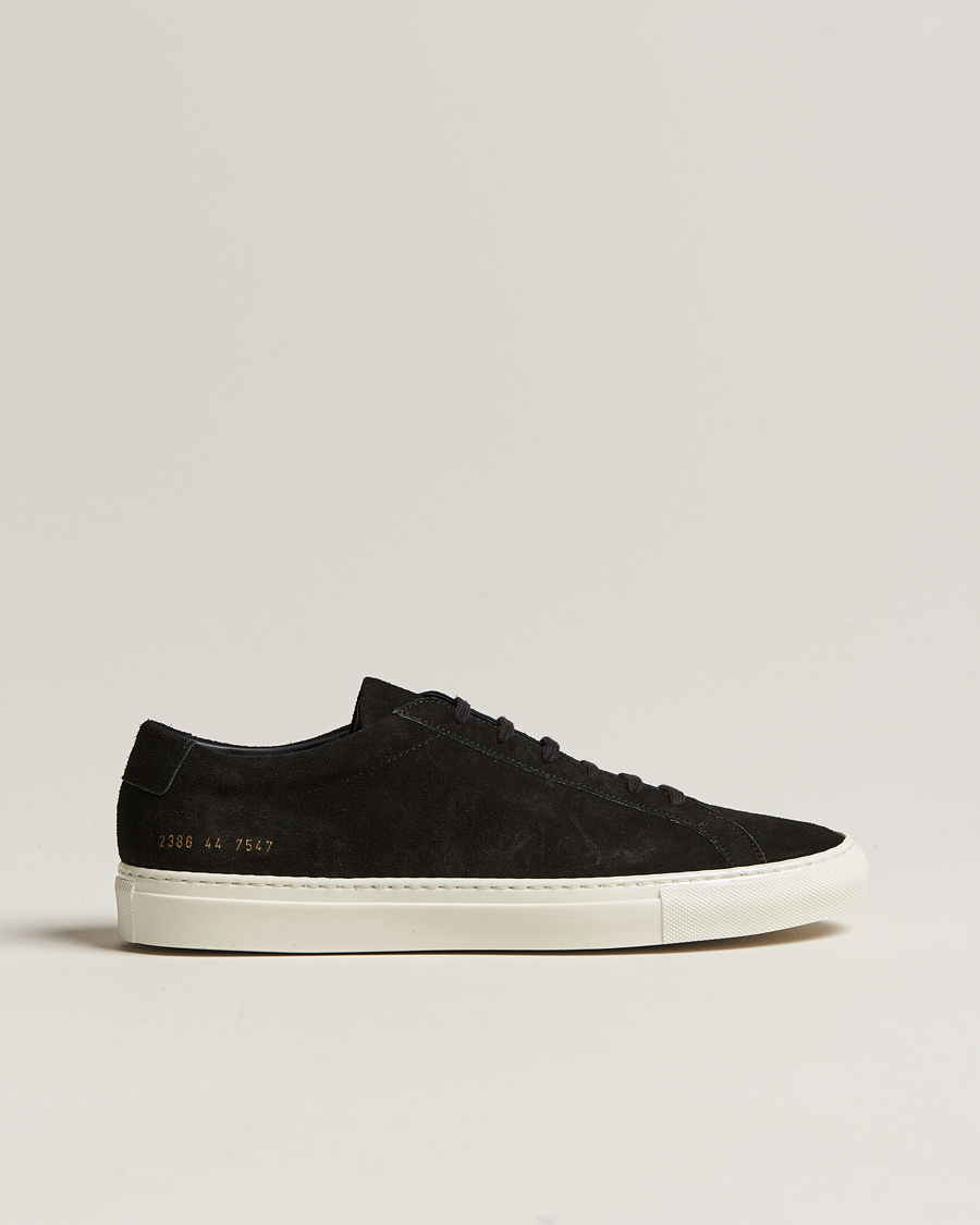 Heren | Common Projects | Common Projects | Original Achilles Suede Sneaker Black