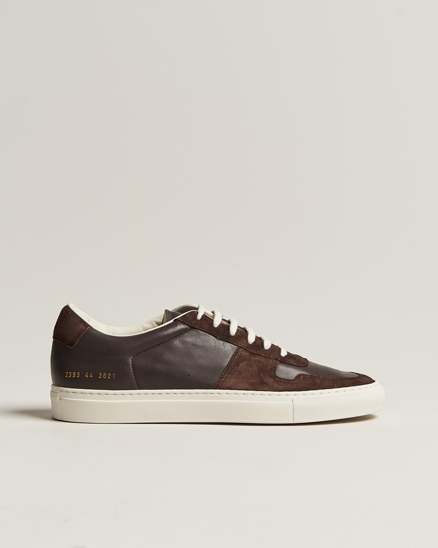 Heren | Common Projects B Ball Duo Sneaker Dark Brown | Common Projects | B Ball Duo Sneaker Dark Brown