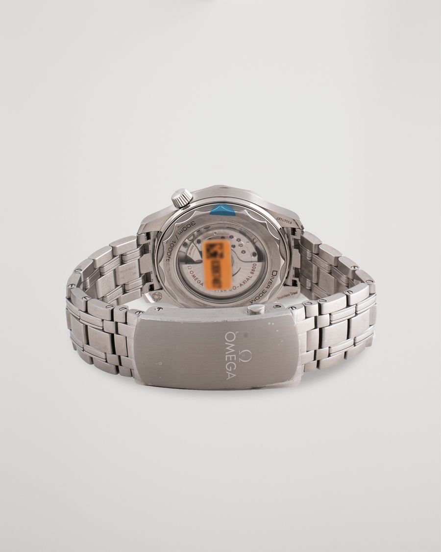 Heren | Omega Pre-Owned Seamaster Diver 300M 210.30.42.20.06.001 Steel Sil Steel Black | Omega Pre-Owned | Seamaster Diver 300M 210.30.42.20.06.001 Steel Sil Steel Black
