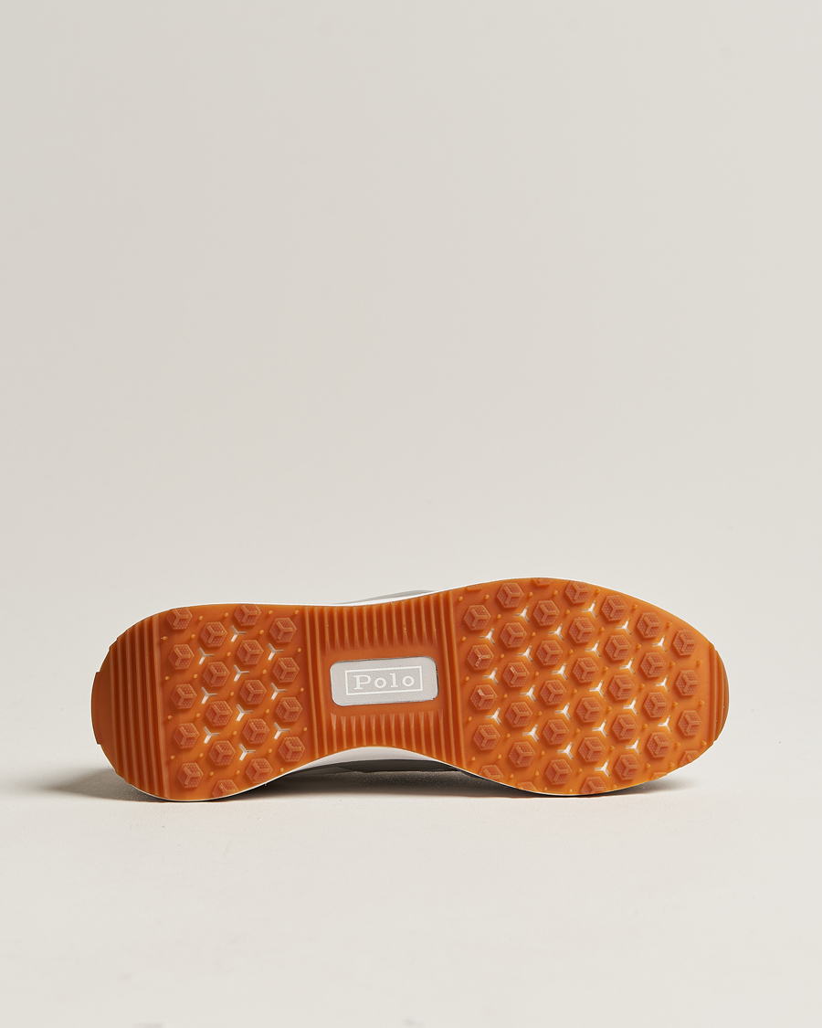 Heren | Polo Ralph Lauren Train 89 Running Sneaker White/Grey | Polo Ralph Lauren | Train 89 Running Sneaker White/Grey