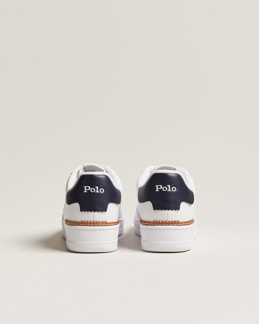 Heren | Sneakers | Polo Ralph Lauren | Masters Court Sneakers White/Navy