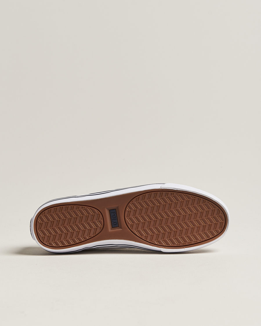Heren | Polo Ralph Lauren Hanford Leather Sneaker Ceramic White | Polo Ralph Lauren | Hanford Leather Sneaker Ceramic White