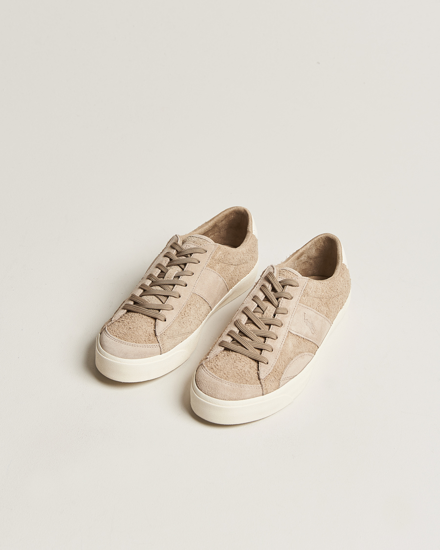 Heren | Polo Ralph Lauren Sayer Suede Sneaker Milkshake | Polo Ralph Lauren | Sayer Suede Sneaker Milkshake