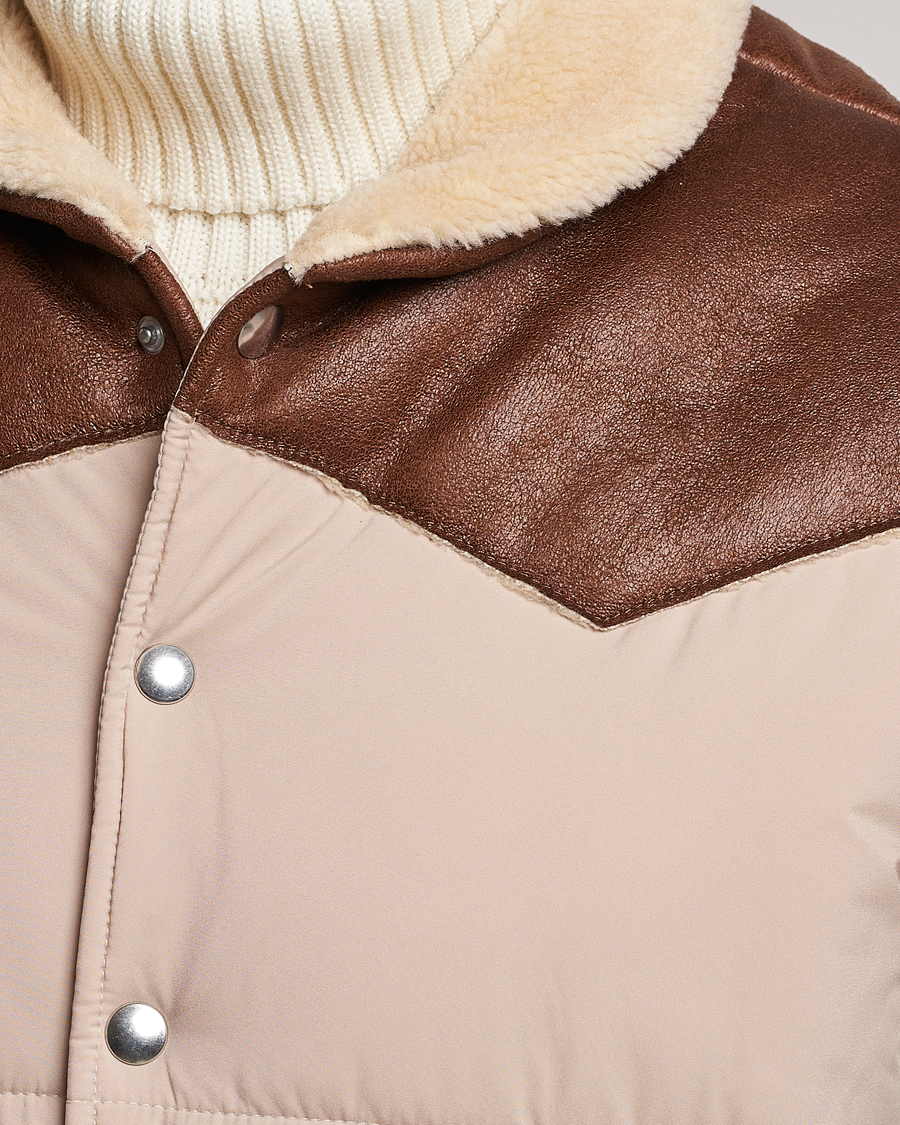 Heren | Jassen | Gran Sasso | Aspen Padded Vest Beige/Brown