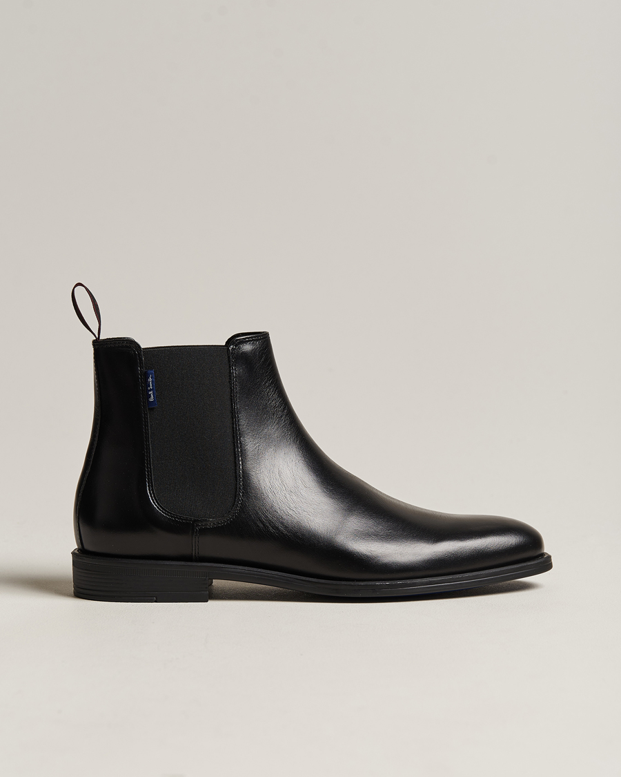 Heren | PS Paul Smith | PS Paul Smith | Cedric Leather Chelsea Boot Black