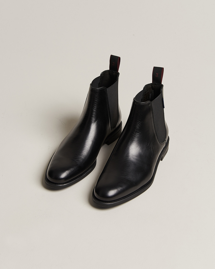 Heren |  | PS Paul Smith | Cedric Leather Chelsea Boot Black