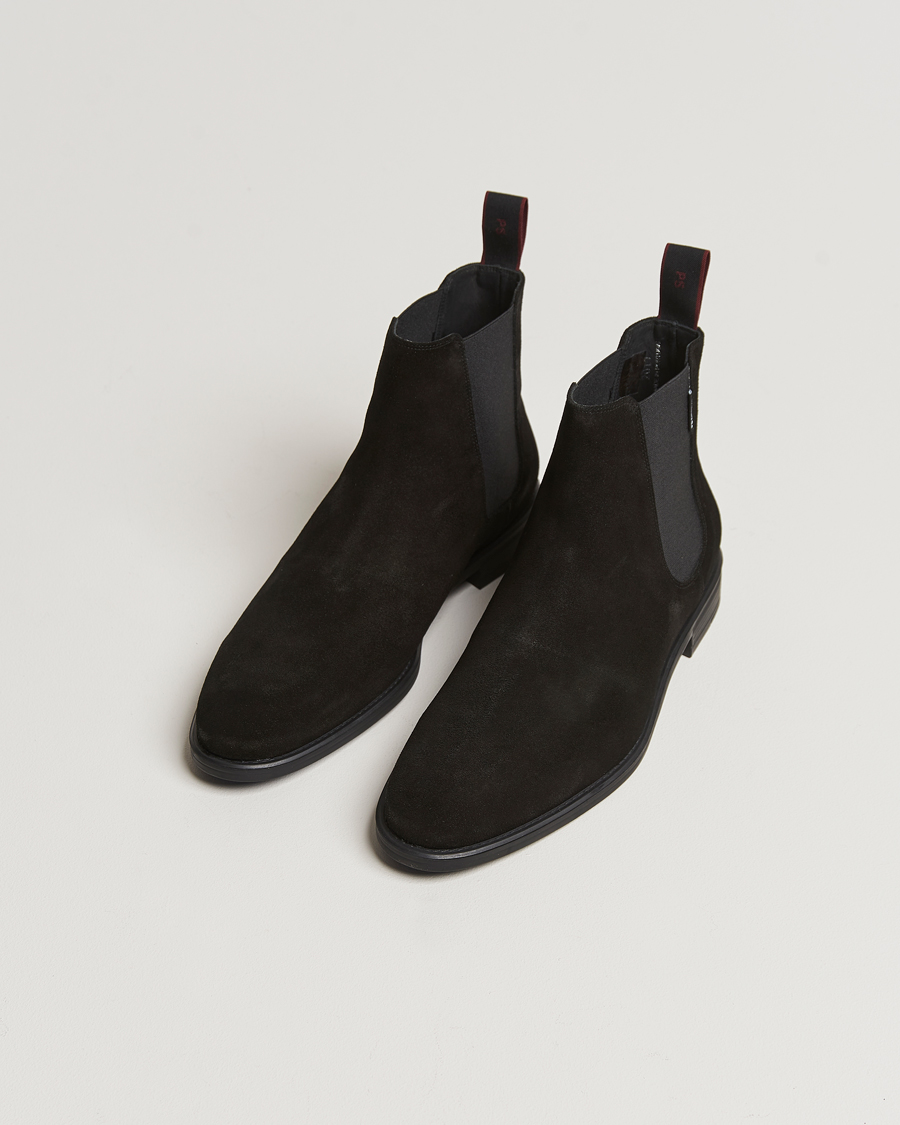 Heren | PS Paul Smith | PS Paul Smith | Cedric Suede Chelsea Boot Black