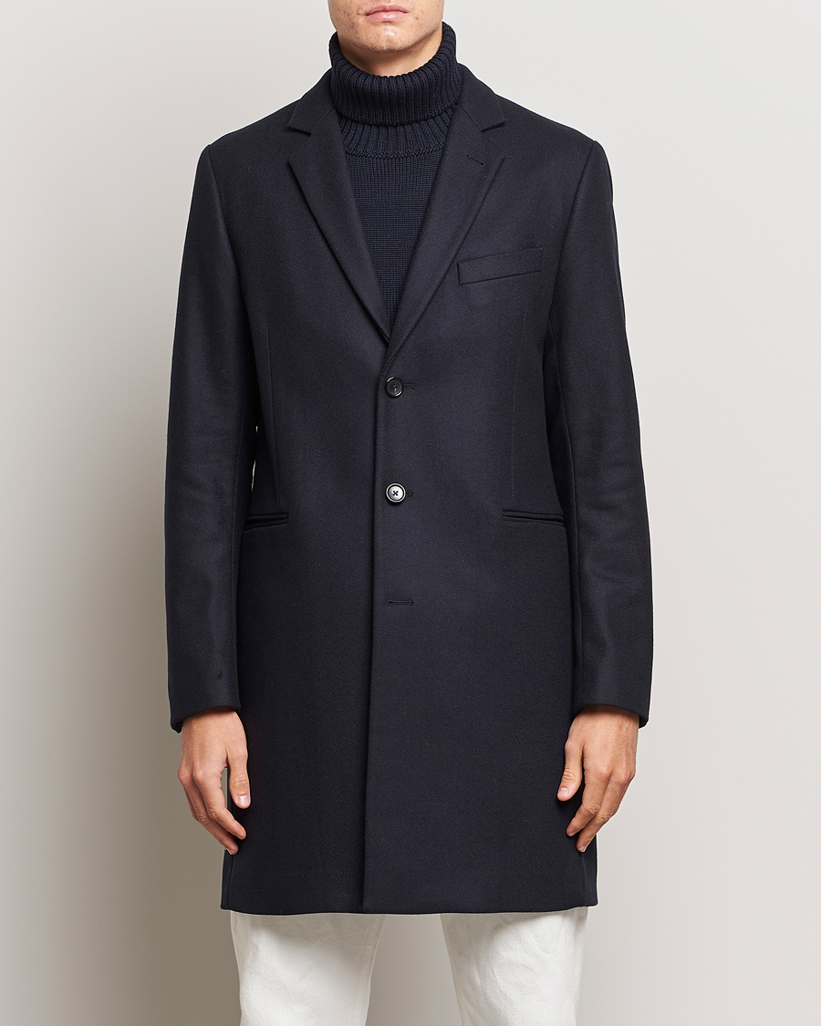 Heren | Jassen | PS Paul Smith | Wool Coat Navy