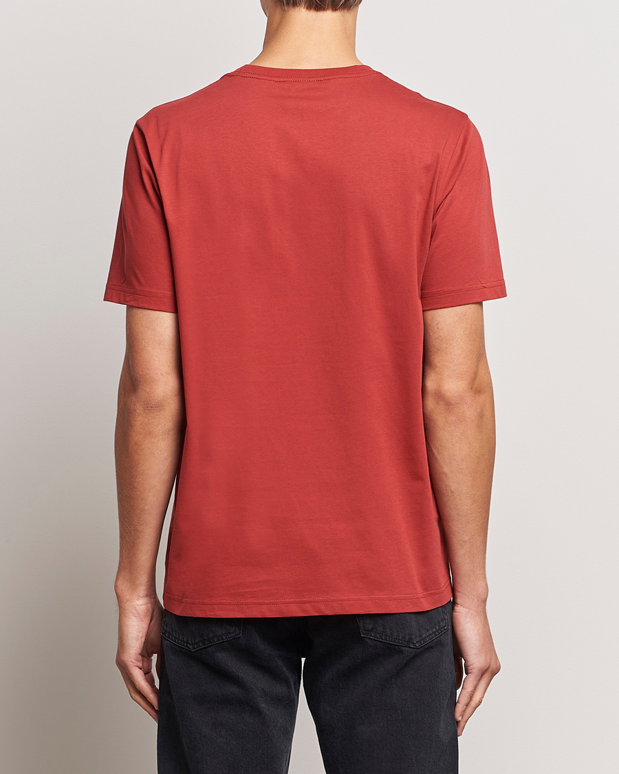 Heren | T-shirts | PS Paul Smith | Organic Cotton Zebra T-Shirt Dark Red