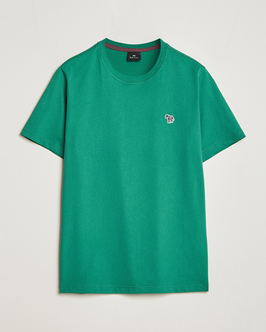 Heren | T-shirts | PS Paul Smith | Organic Cotton Zebra T-Shirt Green