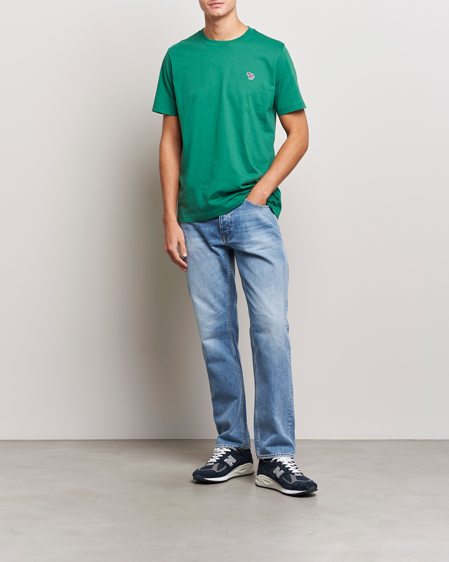 Heren | T-shirts | PS Paul Smith | Organic Cotton Zebra T-Shirt Green