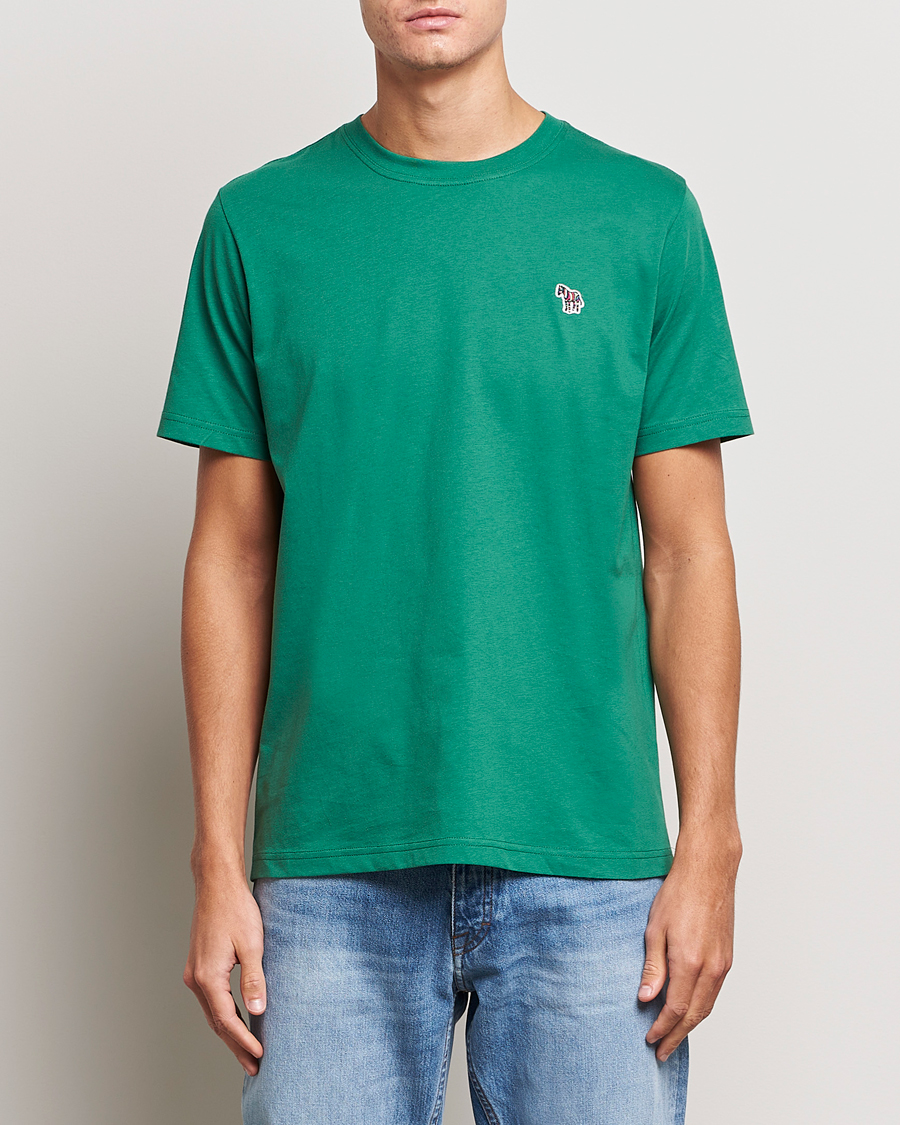 Heren | T-shirts | PS Paul Smith | Organic Cotton Zebra T-Shirt Green
