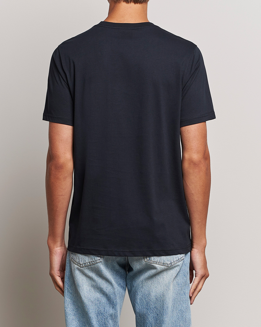 Heren | T-shirts | PS Paul Smith | Zebra Card Crew Neck T-Shirt Navy