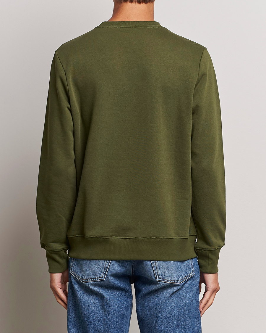 Heren | Truien | PS Paul Smith | Organic Cotton Zebra Sweatshirt Olive