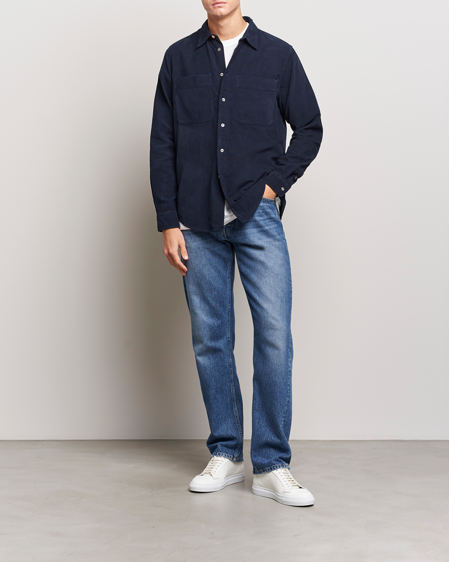 Heren | Overhemden | PS Paul Smith | Cotton Pocket Casual Shirt Navy