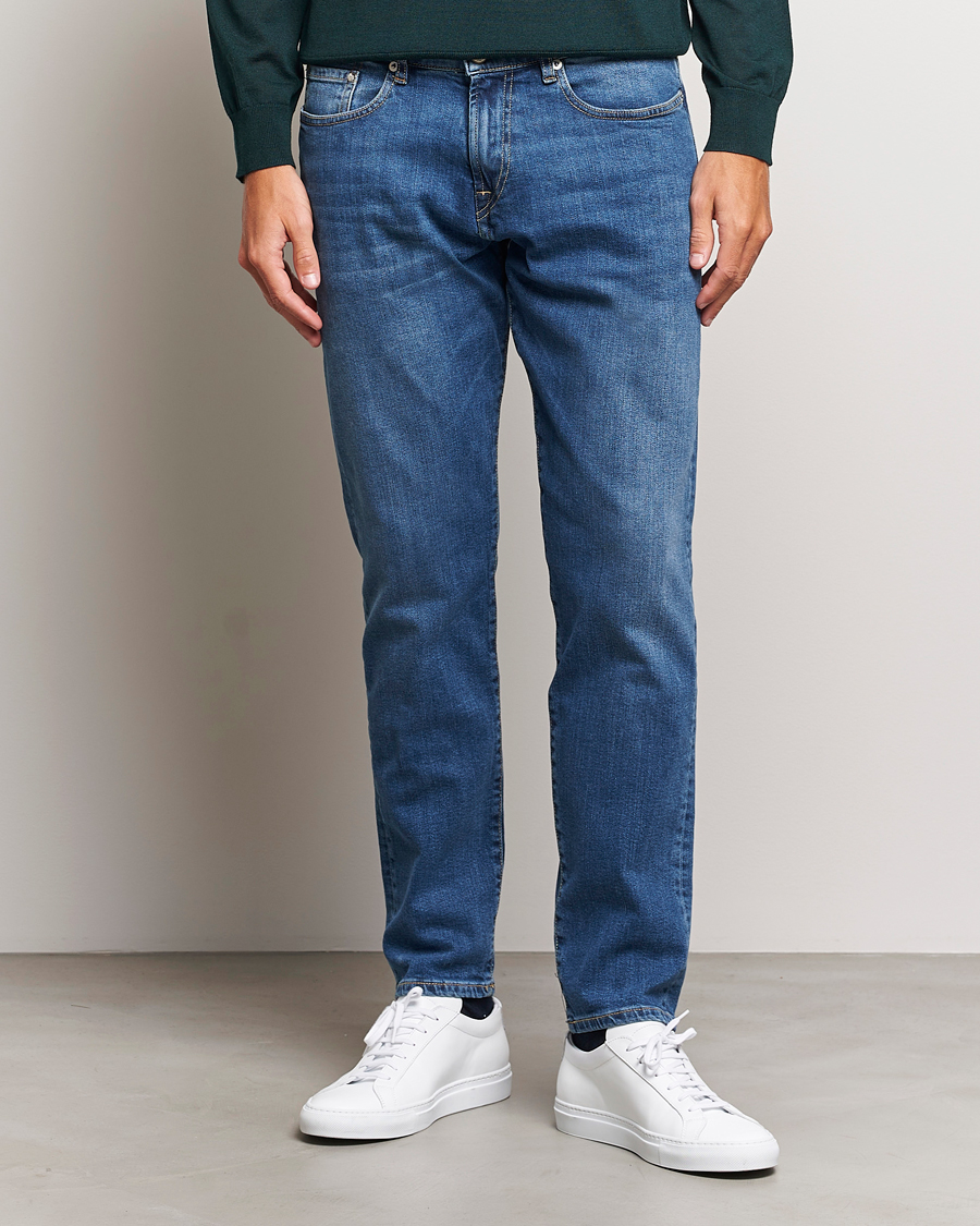 Heren | PS Paul Smith | PS Paul Smith | Tapered Fit Jeans Mid Blue