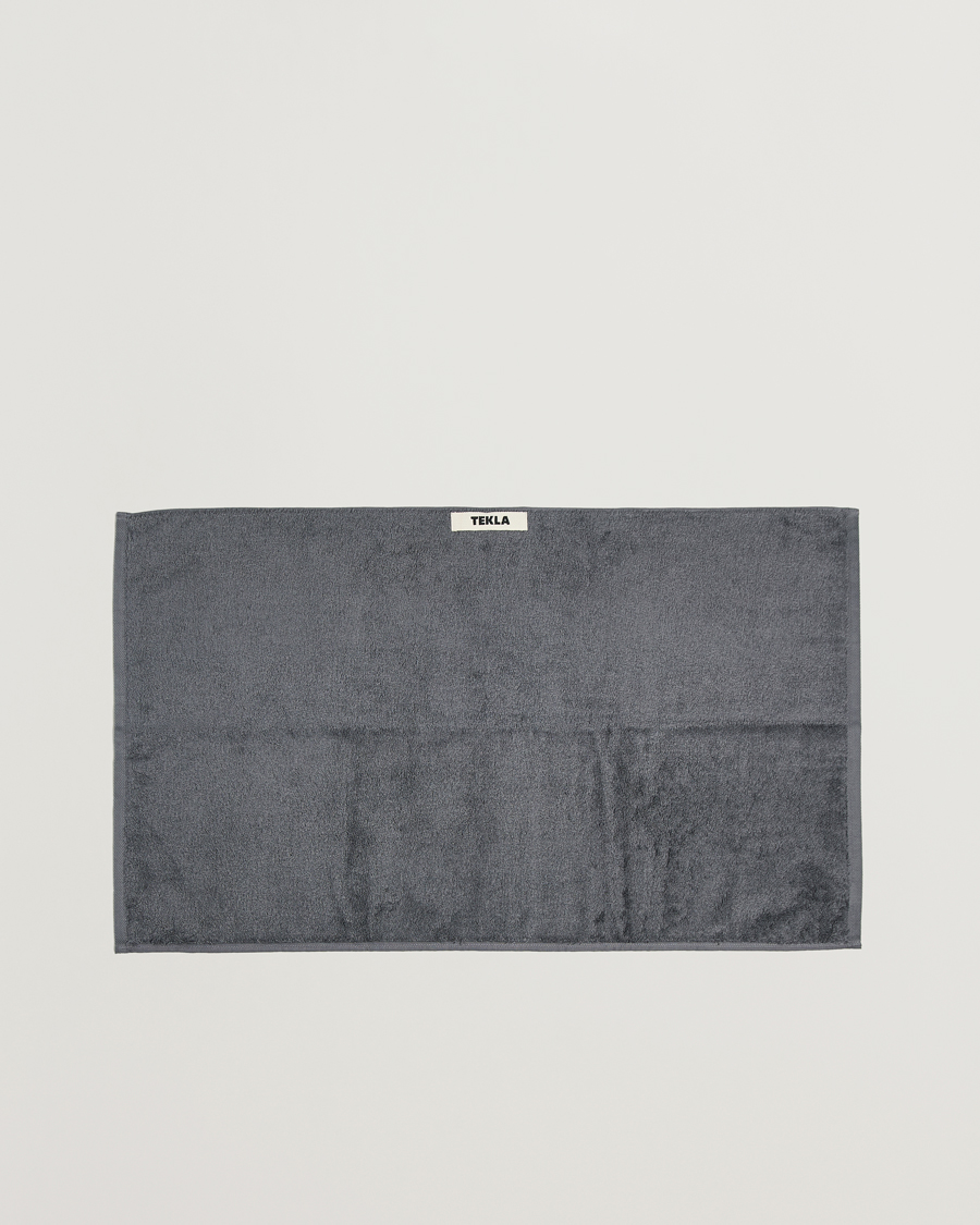 Heren | Tekla | Tekla | Organic Terry Hand Towel Charcoal Grey