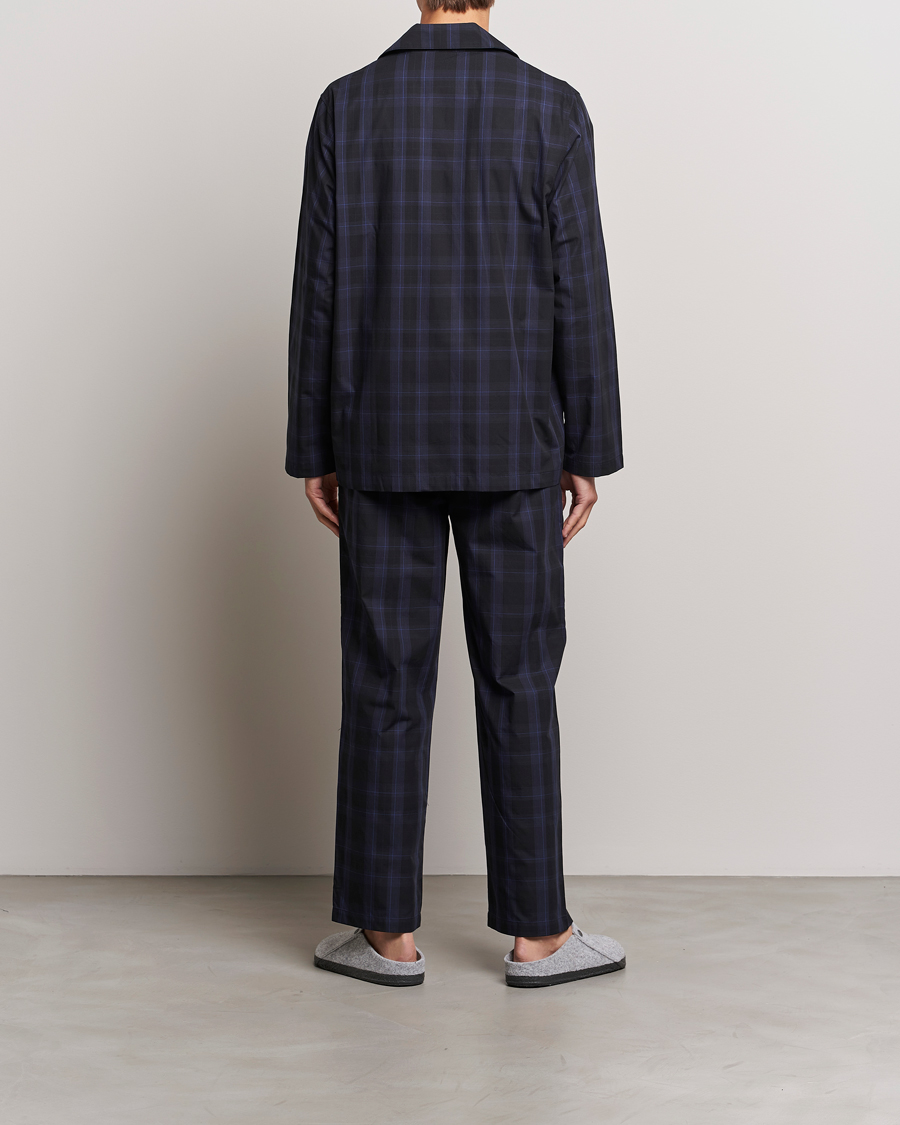 Heren | Pyjama's en gewaden | BOSS BLACK | Urban Checked Pyjama Set Blue Multi