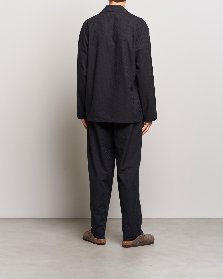 Heren | Pyjama's en gewaden | BOSS BLACK | Premium Monogram Pyjama Set Black