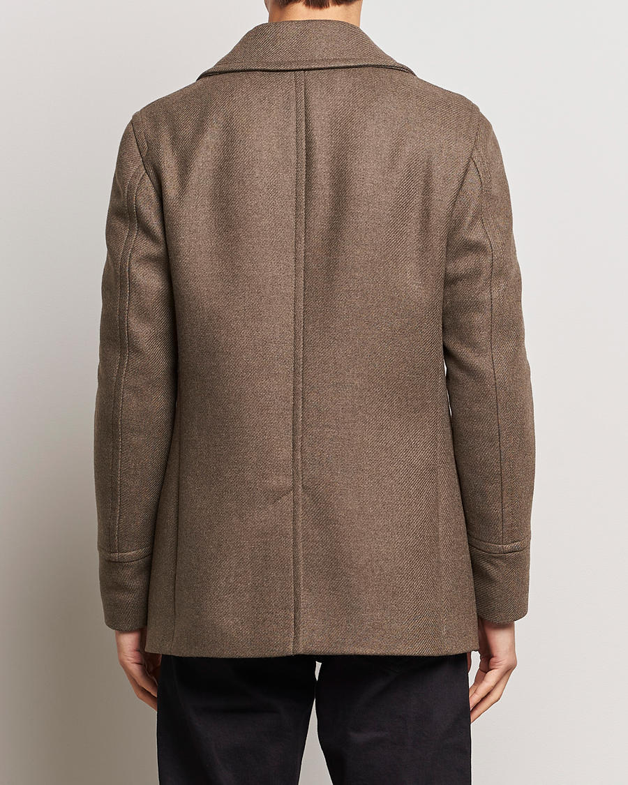 Heren | Jassen | BOSS BLACK | Hyde Peacoat Open Green