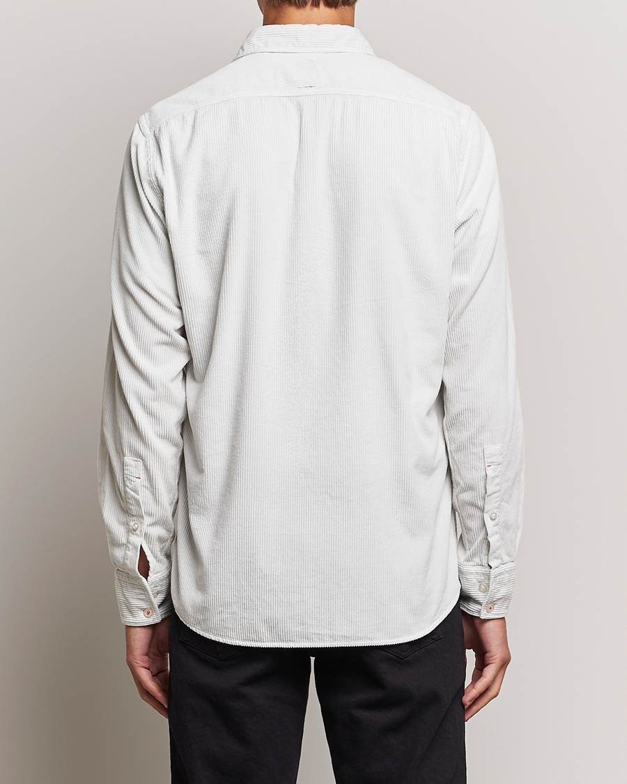 Heren | Overhemden | BOSS ORANGE | Relegant Corduroy Shirt Light Grey