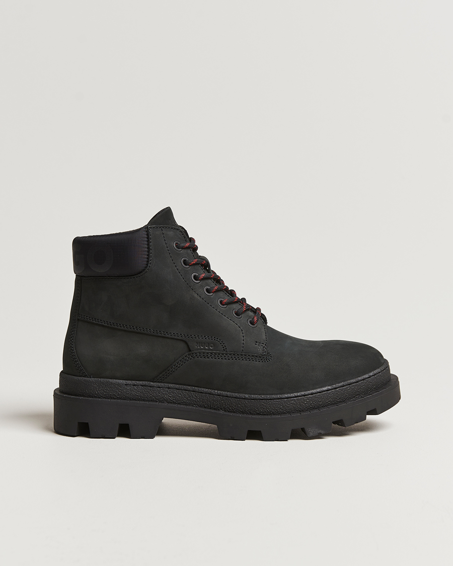 Heren |  | HUGO | Graham Leather Boot Black