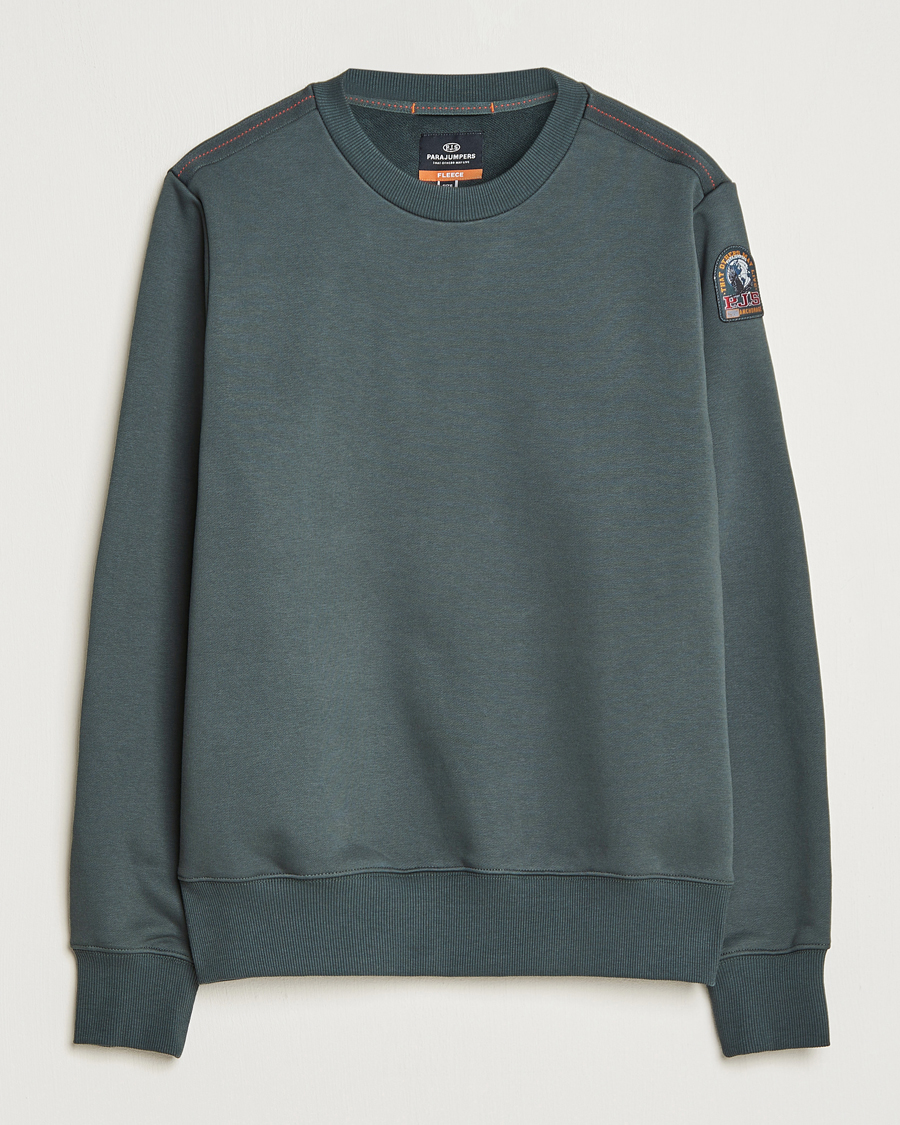 Heren | Truien | Parajumpers | K2 Super Easy Crew Neck Sweatshirt Green Gables