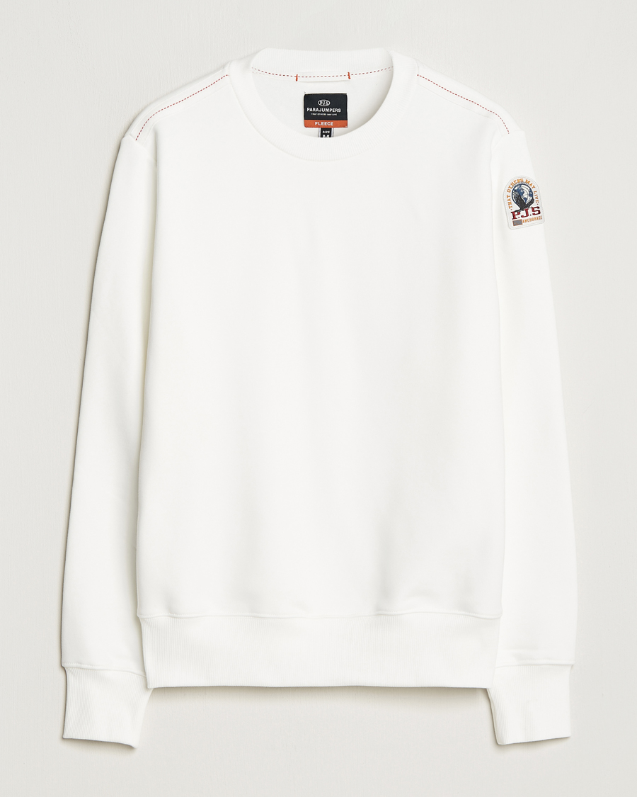 Heren | Truien | Parajumpers | K2 Super Easy Crew Neck Sweatshirt Off White