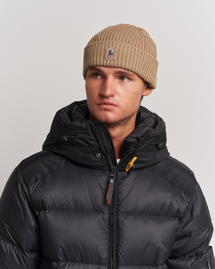 Heren | Accessoires | Parajumpers | Ribbed Hat Cappuccino