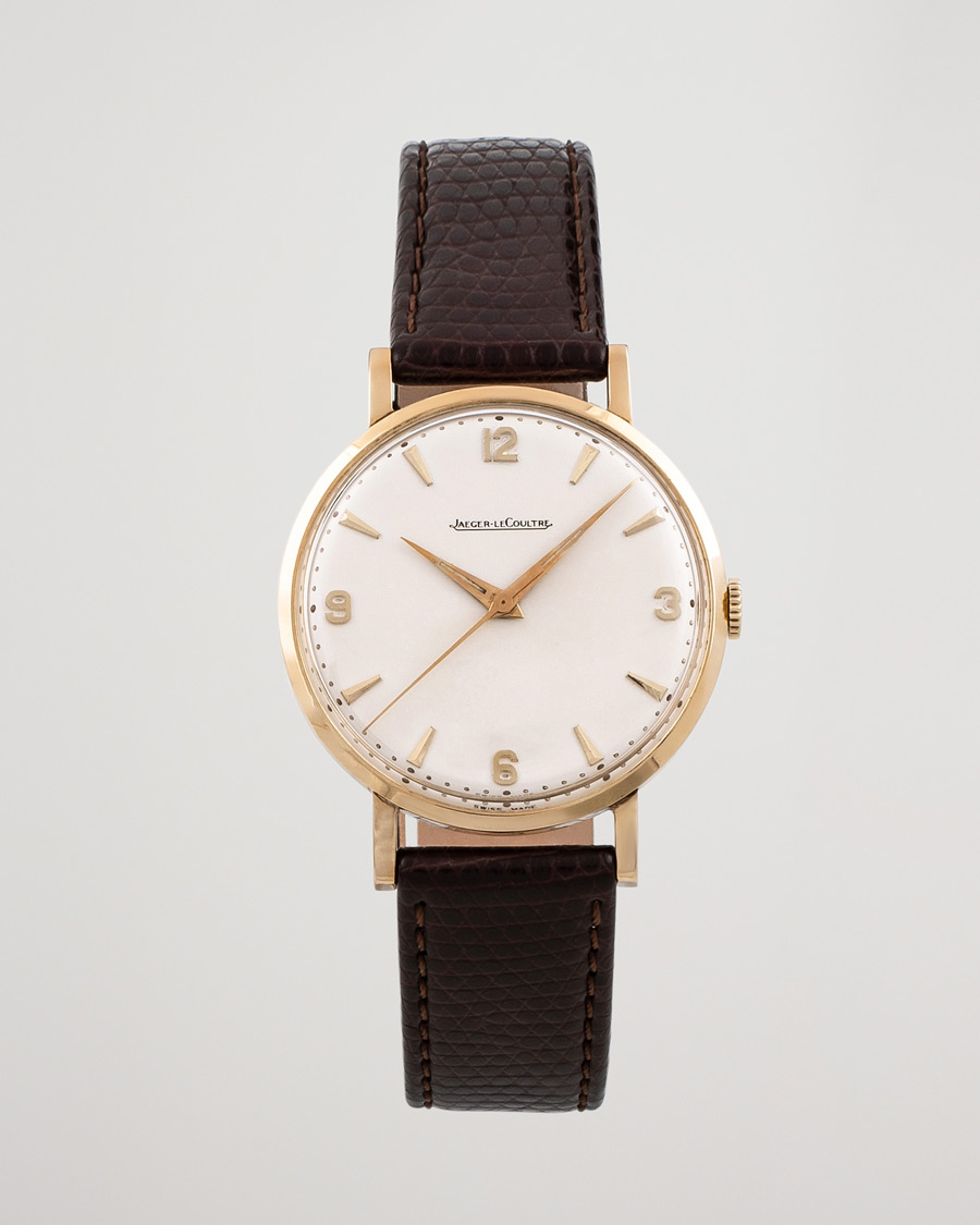 Heren | Jaeger-LeCoultre Pre-Owned Jaeger-LeCoultre 14K 2953 Gold White | Jaeger-LeCoultre Pre-Owned | Jaeger-LeCoultre 14K 2953 Gold White